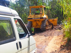 In Costa Rica they build roads just for you. You may have to wait a bit.