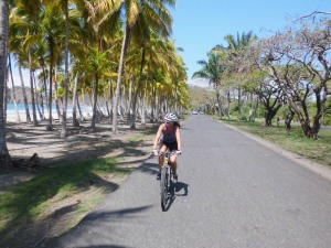 Bike ride on the Costa Rica coast