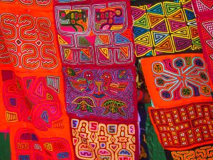 Molas made by the local women