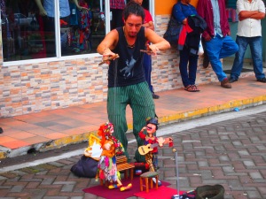 Entertainment on the Parque central