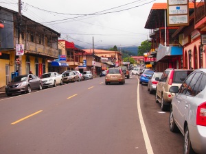 Street downtown Boquete