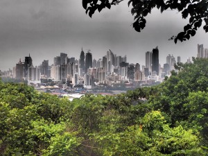 View of Panama City from the Park